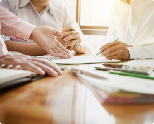 打ち合わせ写真